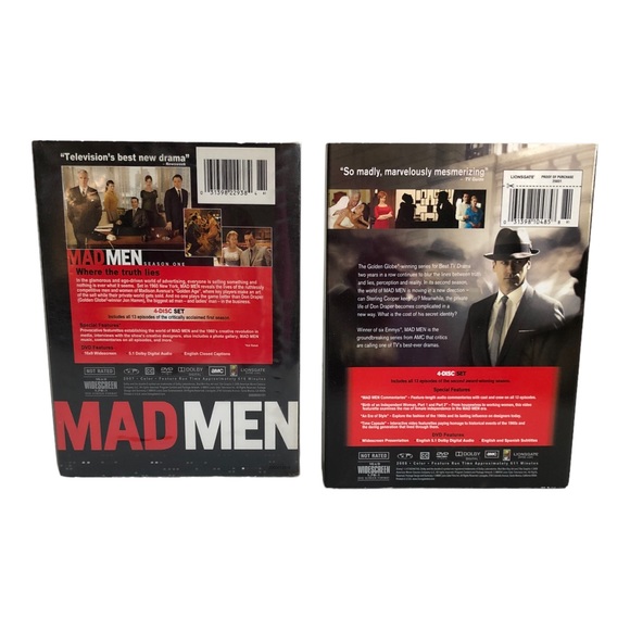 Mad Men Seasons 1 & 2 DVD Set - Picture 12 of 13